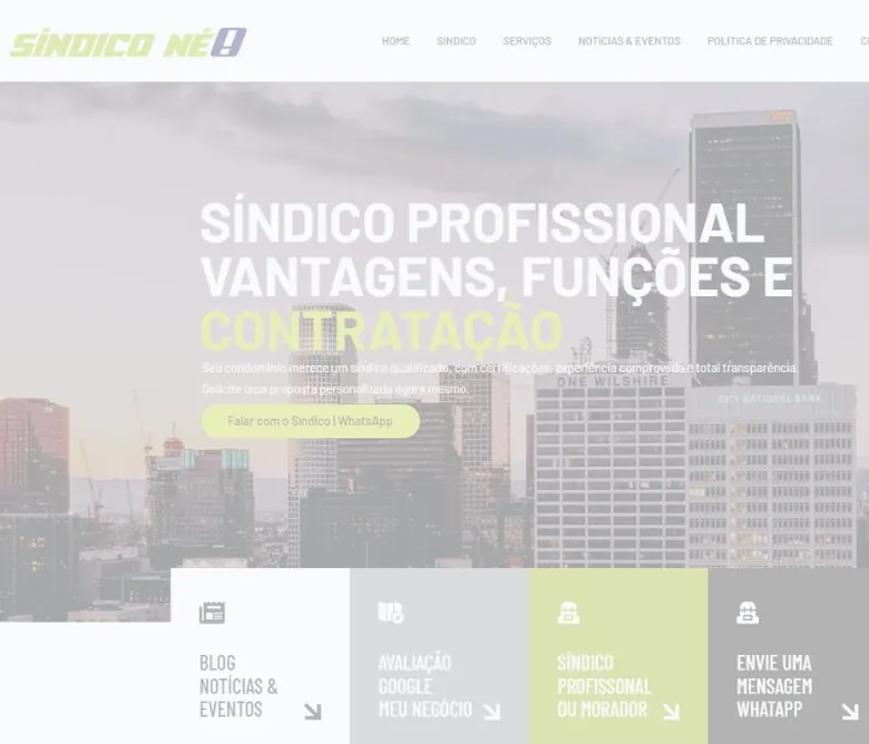 Site do Síndico Né!